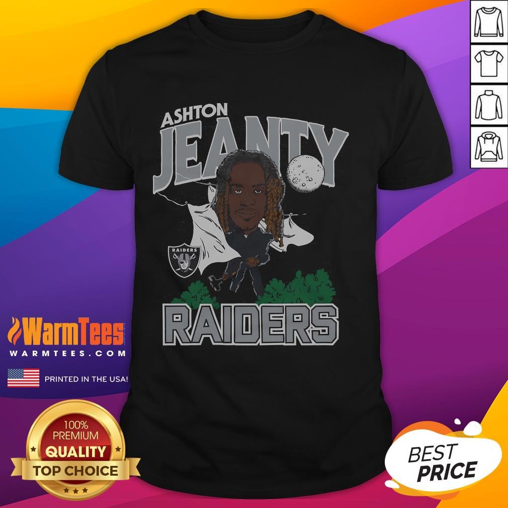 Good Las Vegas Raiders Ashton Jeanty T-Shirt featuring bold team colors and logo for passionate fans.