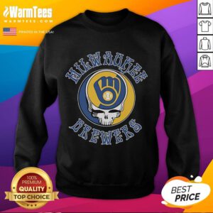 Good Milwaukee Brewers X Grateful Dead sweatshirt featuring bold graphics, perfect for fans of both teams and music.