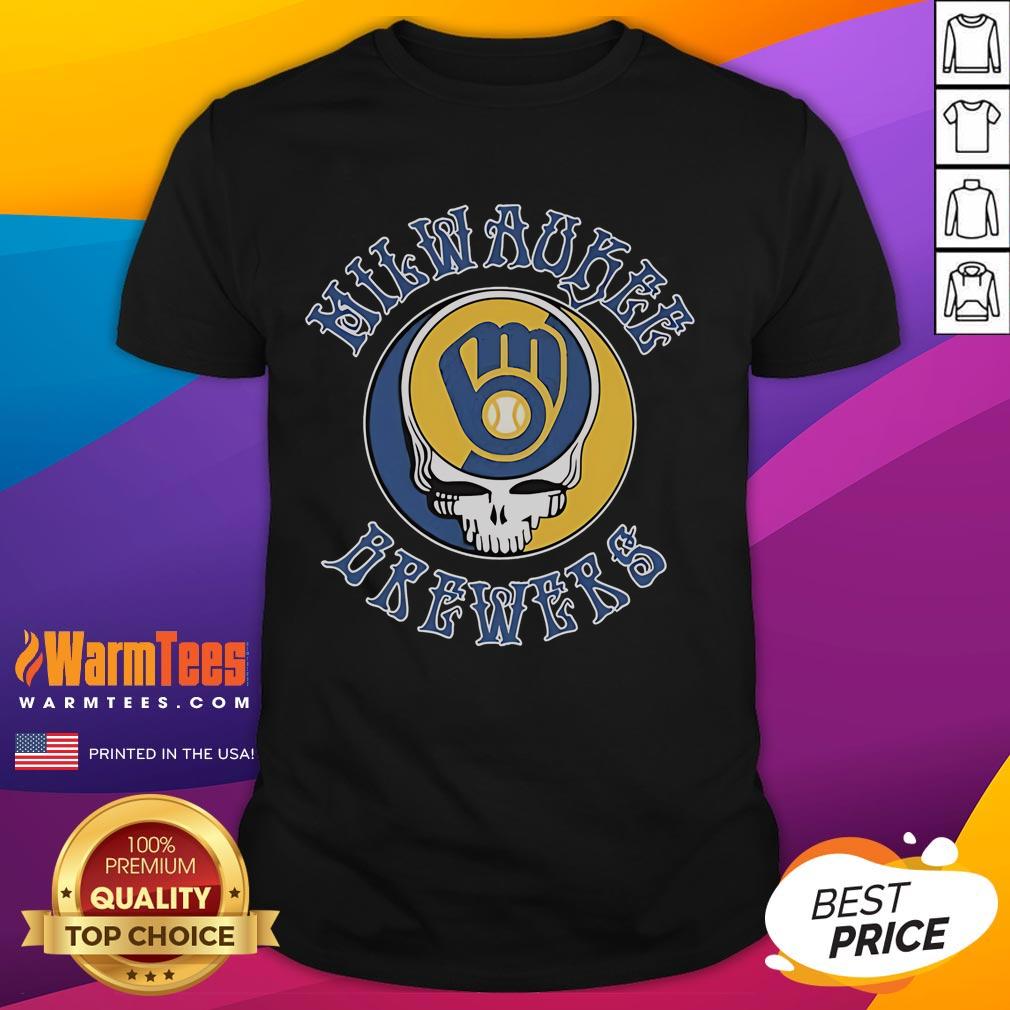 Good Milwaukee Brewers X Grateful Dead T-Shirt featuring vibrant graphics and a stylish design for fans of both.