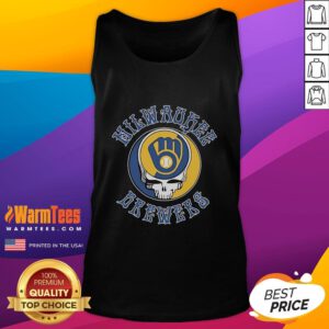 Good Milwaukee Brewers X Grateful Dead tank top featuring vibrant graphics and a stylish design for fans.