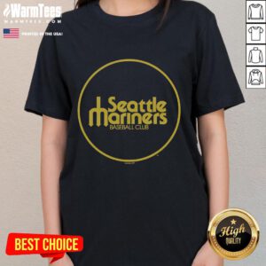 Good Seattle Mariners 77 Ladies Tee in vibrant blue, perfect for fans showing team spirit at games or casual outings.