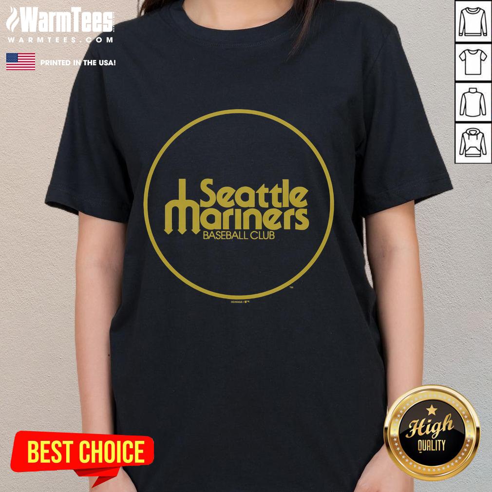 Good Seattle Mariners 77 Ladies Tee in vibrant blue, perfect for fans showing team spirit at games or casual outings.