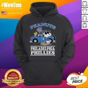 Good Snoopy Peanuts X Philadelphia Phillies hoodie for fans, featuring colorful graphics and cozy design for 2025.