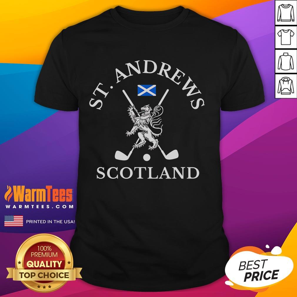 Good St. Andrews Scotland T-Shirt featuring a vibrant design celebrating the iconic Scottish town.