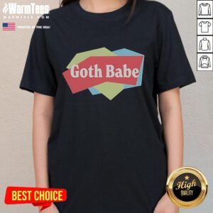 Alt Text: Goth Babe The Lola Tour 2023 Ladies Tee featuring a stylish design perfect for fans of gothic fashion.