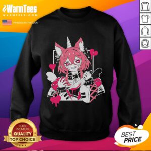 Hot Textilgremlin Laphipi Vtuber anime sweatshirt featuring vibrant graphics and a cozy design, perfect for fans.