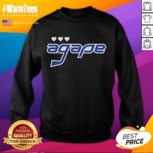 Nice Agape Washington Capitals sweatshirt featuring team logo and vibrant colors, perfect for fans and casual wear.