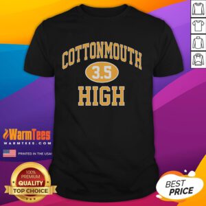 Nice Cottonmouth High T-Shirt featuring a stylish design perfect for casual wear and showcasing a unique graphic.