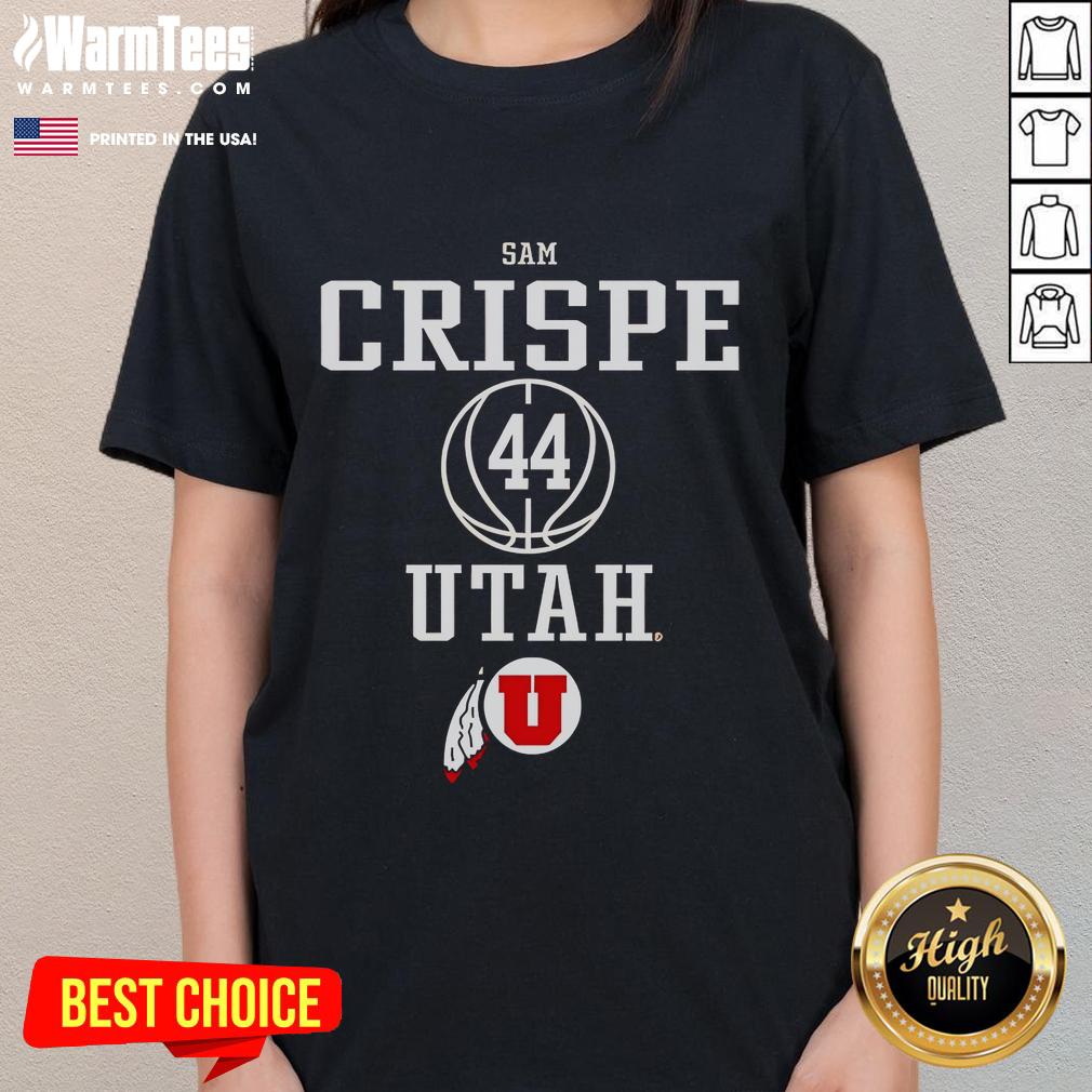 Nice Sam Crispe Utah Ladies Tee featuring a stylish design and comfortable fit, perfect for casual outings and outdoor adventures.