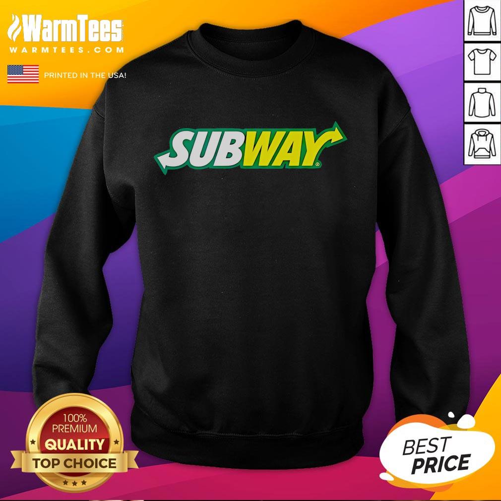 Cozy sweatshirt featuring the Nice Subway logo, perfect for catering events and stylish casual wear.