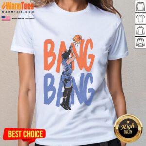 Official JB Bang Bang Ladies Tee featuring a stylish design, perfect for fans and casual wear. Shop now!