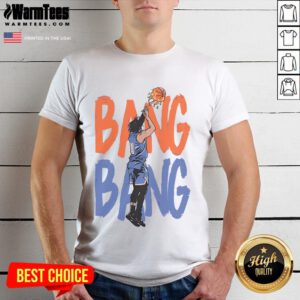 Official JB Bang Bang T-Shirt featuring vibrant graphics and a stylish design, perfect for fans and casual wear.