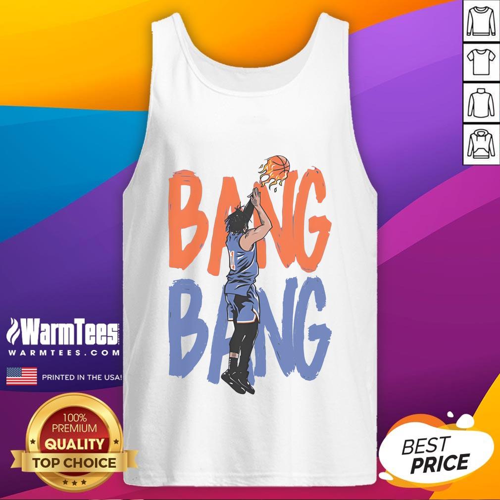 Official JB Bang Bang Tank Top featuring bold graphic design, perfect for casual summer outfits and music festival vibes.