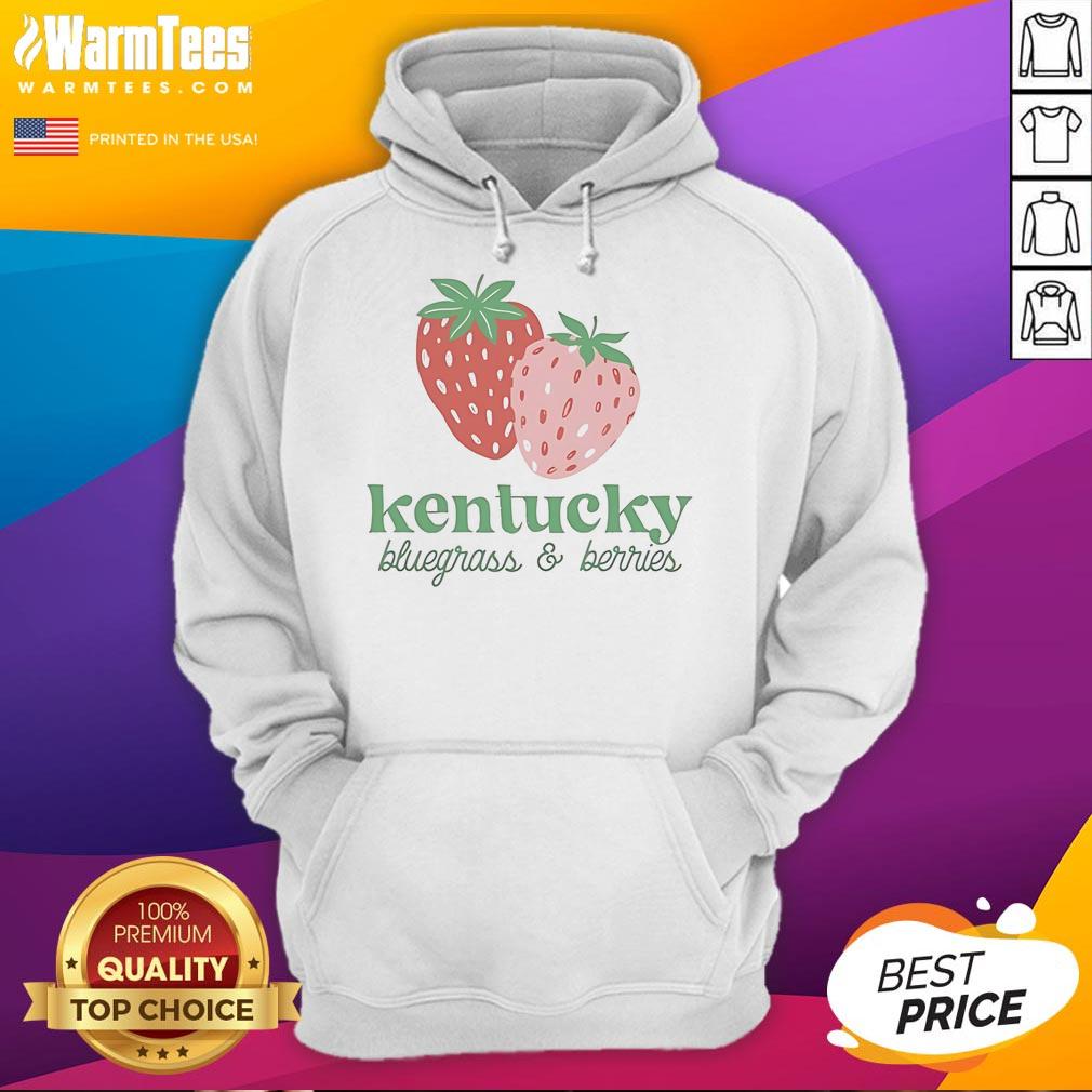 Official Kentucky The Berries and Bluegrass Hoodie featuring vibrant colors and a cozy design perfect for fans.