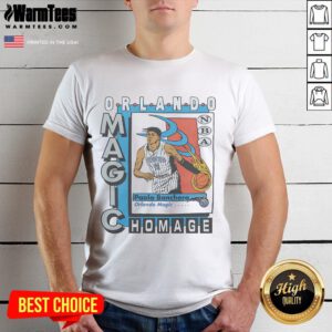Awesome Orlando Magic Trading Card Paolo Banchero T-Shirt featuring vibrant graphics and a stylish design for fans.
