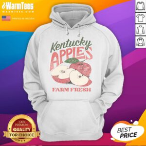 Stylish Awesome The Farm Fresh Kentucky Apples Hoodie featuring vibrant apple graphics and cozy design for apple lovers.