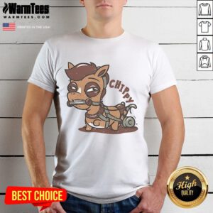 Cute Give Chippy The Bit T-Shirt featuring an adorable graphic design perfect for animal lovers and casual wear.