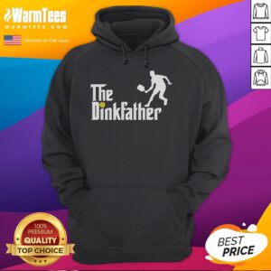 Funny Dink Father Pickleball Dad hoodie featuring a playful design for pickleball enthusiasts and dads.
