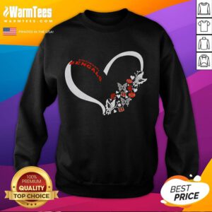 Good Butterflies In My Stomach Cincinnati Bengals NFL sweatshirt featuring vibrant team colors and stylish design.