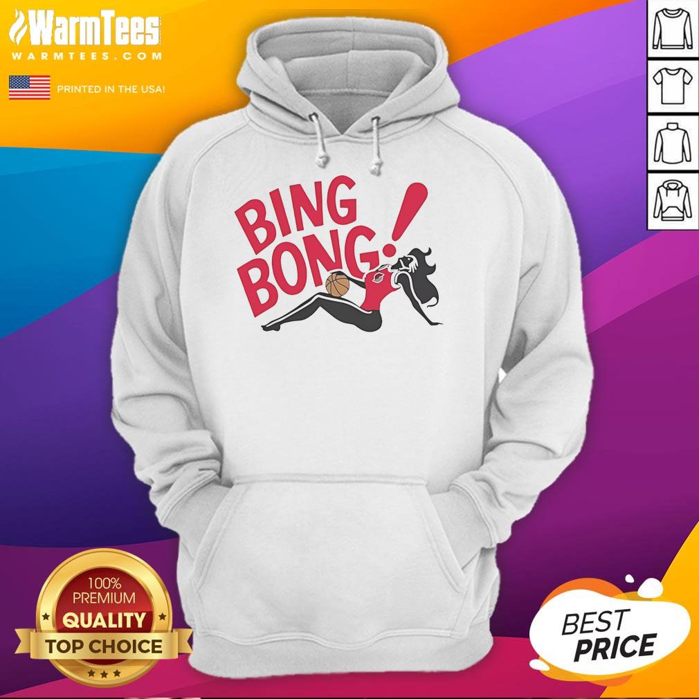 Good Portland Trail Blazers Bing Bong Girl Hoodie featuring vibrant design and fan-favorite colors for basketball enthusiasts.