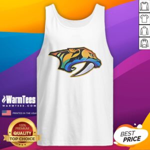Alt Text: Good Roman Josi wearing a Nashville Predators Happy Pride Month 2025 logo tank top, celebrating inclusivity and pride.