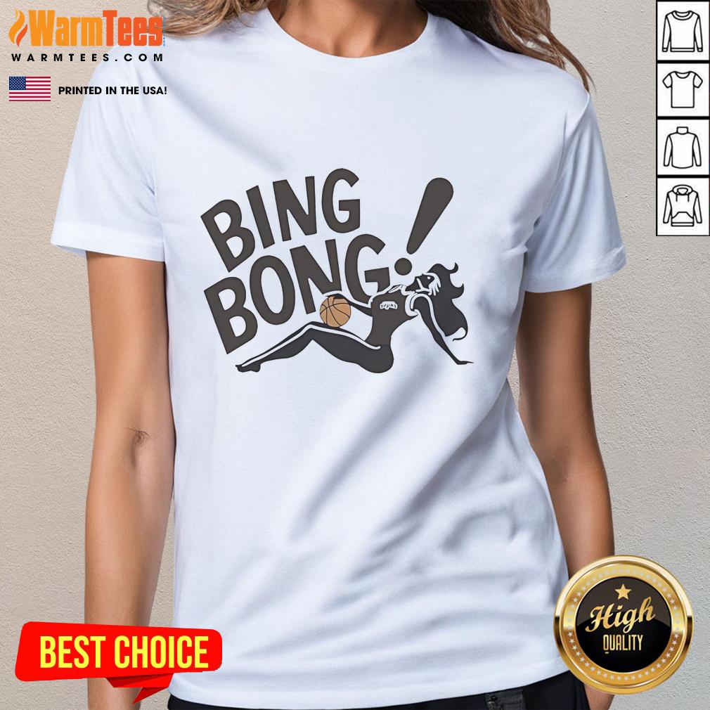 Good San Antonio Spurs Bing Bong Girl Ladies Tee featuring vibrant graphics and comfortable fit for fans.