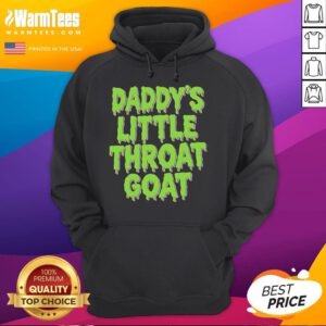 Happy Daddy's Little Throat Goat Hoodie in vibrant colors, perfect for playful dads and their kids.