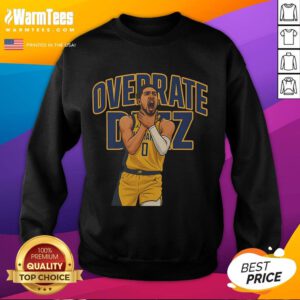 Stylish Hot Haliburton Choke Overrate Deez Sweatshirt in vibrant colors, perfect for casual wear and comfort.