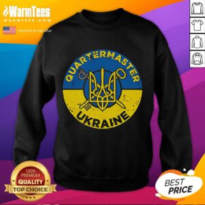 Hot Quartermaster for Ukraine Special Edition Sweatshirt featuring bold design and vibrant colors for stylish support.