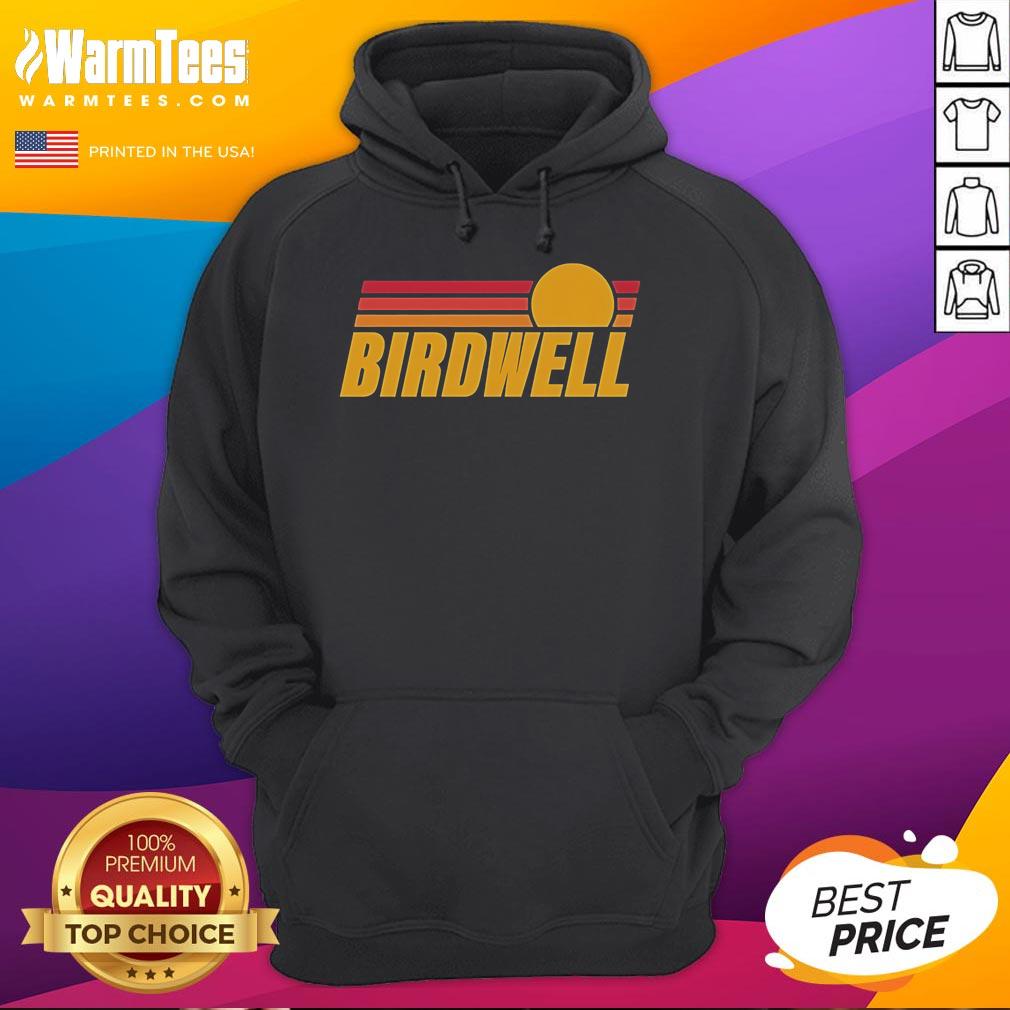 Alt Text: Nice Birdwell Sundowner Hoodie in navy blue, featuring a stylish design and comfortable fit for outdoor adventures.