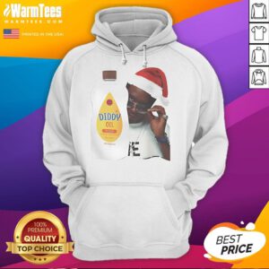 Alt Text: Nice Diddy Baby Oil Christmas Santa Hoodie featuring festive design and cozy fit for holiday celebrations.