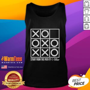 Nice Stray From The Path tank top featuring 'The Only Winning Move Is Not To Play' graphic design for music fans.