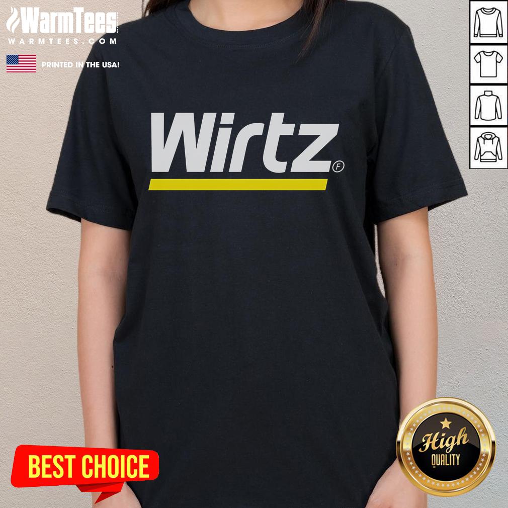 Nice Wirtz Wednesday Ladies Tee featuring stylish design and comfortable fit, perfect for casual outings and fans.