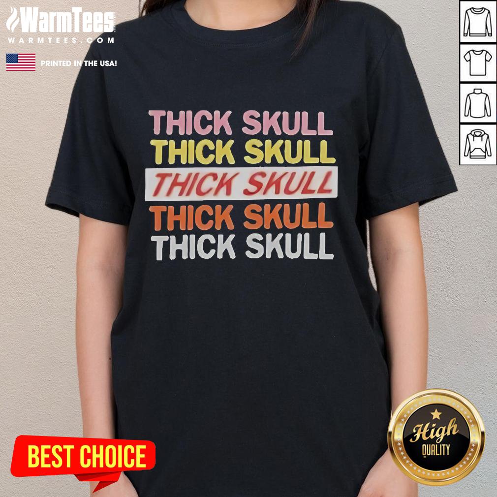 Official Thick Skull Hayley Williams Ladies Tee featuring vibrant design and comfortable fit for fans of Paramore.