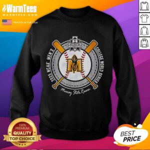 Top Murray State Racers College World Series 2025 Baseball NCAA sweatshirt showcasing team pride and sportswear style.