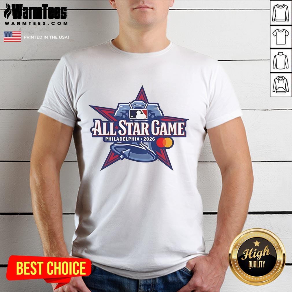 Awesome All Star Game Philadelphia 2026 Logo T-Shirt featuring a vibrant design celebrating the upcoming event.