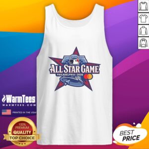 Awesome All Star Game Philadelphia 2026 logo tank top showcasing vibrant design and sporty style for fans.