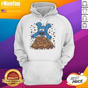 Cozy Awesome Cookie Dive Cookies Monster Hoodie featuring vibrant colors and a fun cookie design, perfect for fans.