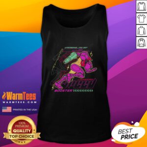 Awesome Metroid Breaking The Barrier tank top featuring vibrant graphics and a stylish design for fans of the game.