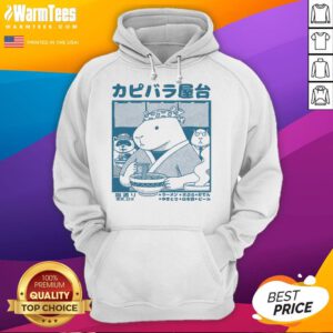 Cute Capy Food Cart Hoodie featuring a playful capybara design, perfect for cozy style and animal lovers.