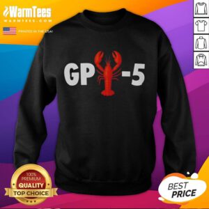 Funny GPT-5 lobster sweatshirt design featuring a quirky lobster graphic and humorous text, perfect for casual wear.
