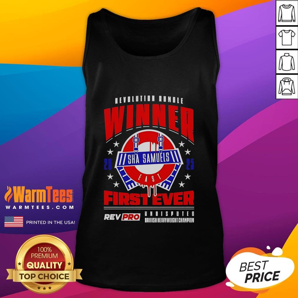 Funny Revolution Rumble Winner 2025 tank top featuring vibrant graphics and playful design for ultimate fan style.