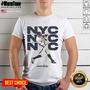 Good Aaron Judge Bronx Bomber New York Yankees NYC 2025 T-Shirt featuring bold graphics and stylish design for fans.