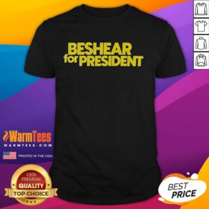 Good Beshear For President T-Shirt featuring bold text and patriotic colors, promoting Beshear's presidential campaign.