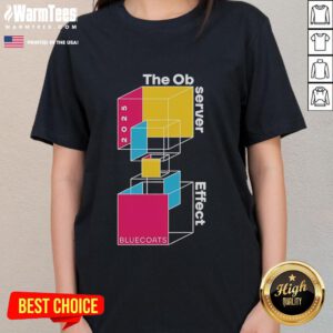 Good Bluecoats The Observer Effect Building Blocks Ladies Tee featuring a stylish design and comfortable fit.