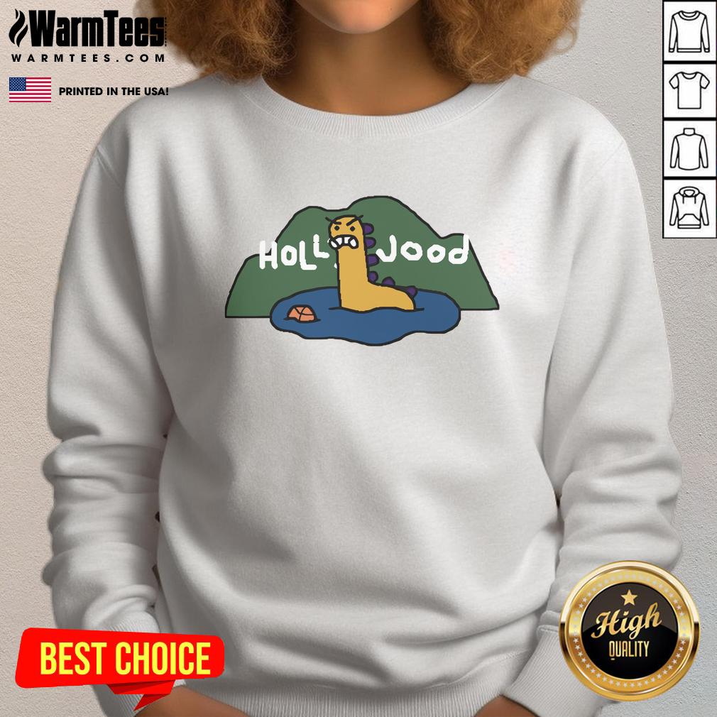 Good Holl Jood Lake Monster sweatshirt featuring a vibrant design inspired by folklore and lake legends.