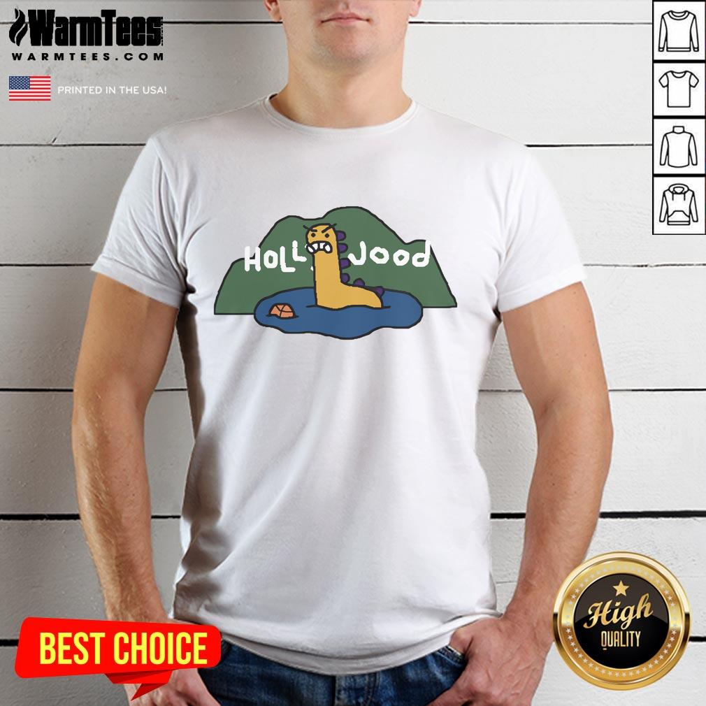Good Holl Jood Lake Monster T-Shirt featuring a vibrant design of a mythical creature from folklore, perfect for lake enthusiasts.