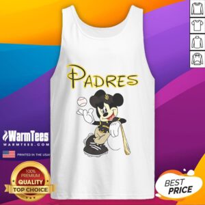 Good Mickey San Diego Padres baseball tank top featuring a vibrant design and comfortable fit for fans.
