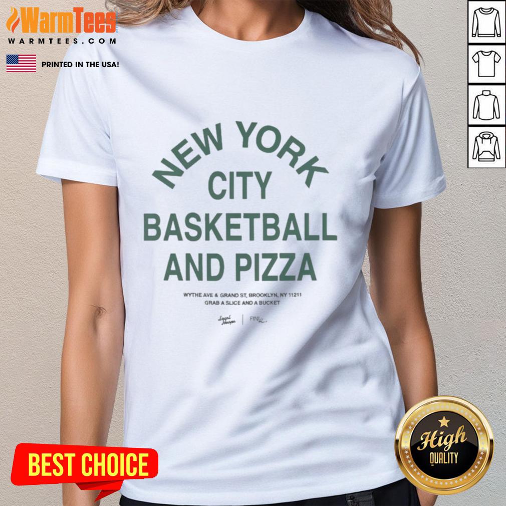 Enjoy basketball and pizza at Good New York City, Wythe Ave, Brooklyn. Grab a slice and a bucket in NYC!