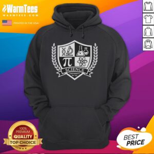 Good Science University hoodie established in 1543, featuring a stylish design and university logo, perfect for students.